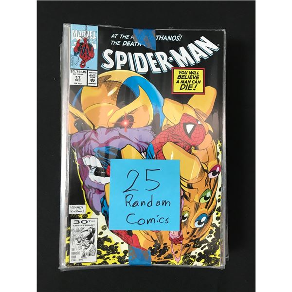 LOT OF 25 COMICS VARIOUS TITLES