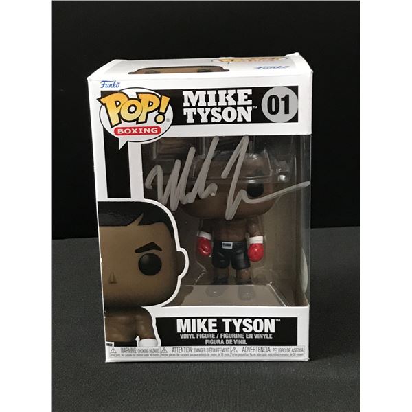 MIKE TYSON SIGNED FUNKO POP! WWOC COA