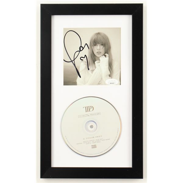 TAYLOR SWIFT SIGNED AND FRAMED CD SLEEVE PRESENTATION PIECE - JSA COA