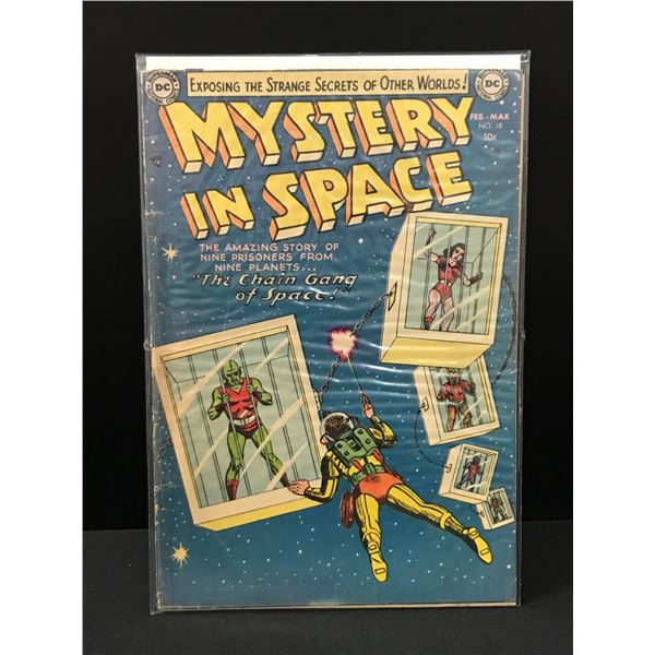 DC COMICS NO.18 MYSTERY IN SPACE