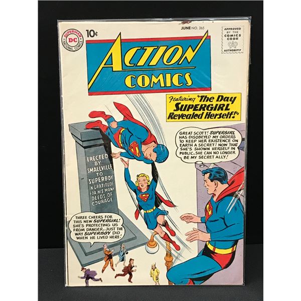 DC COMICS NO.265 ACTION COMICS