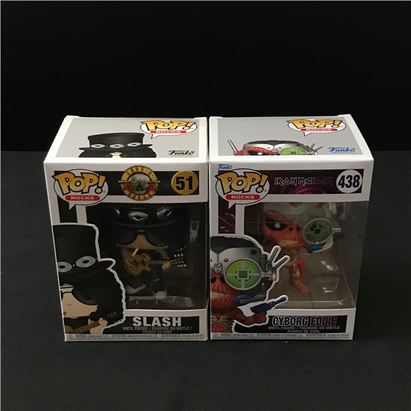 LOT OF 2 MUSIC FUNKO POPS