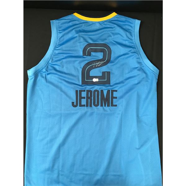 TY JEROME SIGNED MEMPHIS GRIZZLIES BASKETBALL JERSEY - BECKETT COA