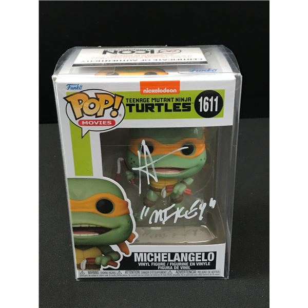 ROBBIE RIST SIGNED MICHAELANGELO FUNKO POP (ICON COA)