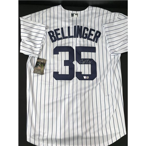 CODY BELLINGER SIGNED NEW YORK YANKEES BASEBALL JERSEY - ACE COA