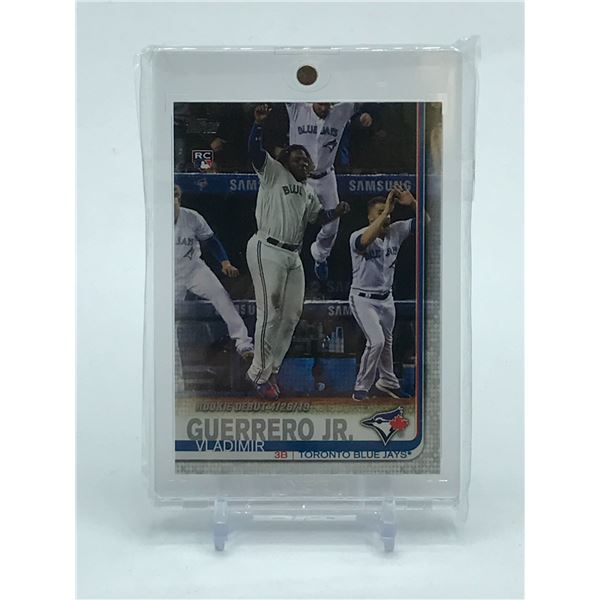 2019 TOPPS VLADIMIR GUERRERO JR ROOKIE CARD