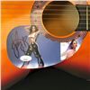 Image 2 : KATIE PERRY SIGNED ACOUSTIC GUITAR - JSA COA