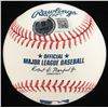 Image 2 : MAJOR LEAGUE MOVIE CAST SIGNED BASEBALL INCLUDING BERINGER, SHEEN AND BERNSEON  - BECKETT COA