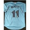 Image 1 : BO BICHETTE SIGNED TORONTO BLUE JAYS BASKETBALL JERSEY - ACE COA