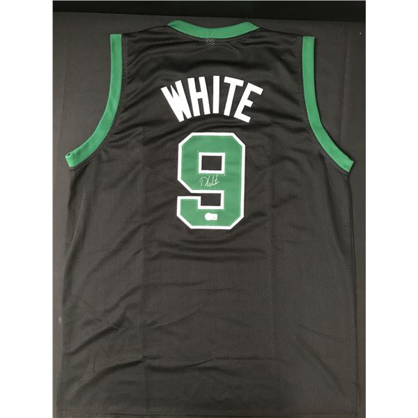 DERRICK WHITE SIGNED BOSTON CELTICS BASKETBALL JERSEY - BECKETT COA