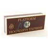 Image 1 : DANIEL RADCLIFFE SIGNED HOGWARTS EXPRESS PLATFORM SIGN - JSA COA