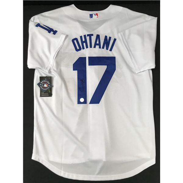 SHOHEI OHTANI SIGNED LOS ANGELES DODGERS BASEBALL JERSEY - KB COA