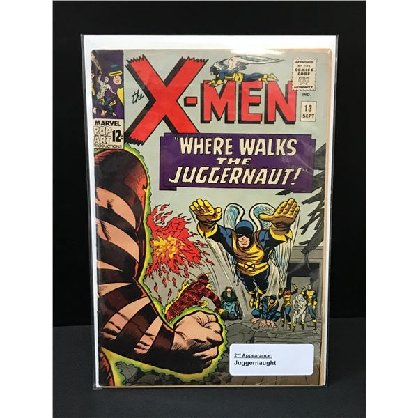 THE X-MEN #13 2ND APPEARANCE OF THE JUGGERNAUT - MARVEL COMICS