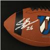 Image 2 : SAQUON BARKLEY SIGNED FOOTBALL - ACE COA