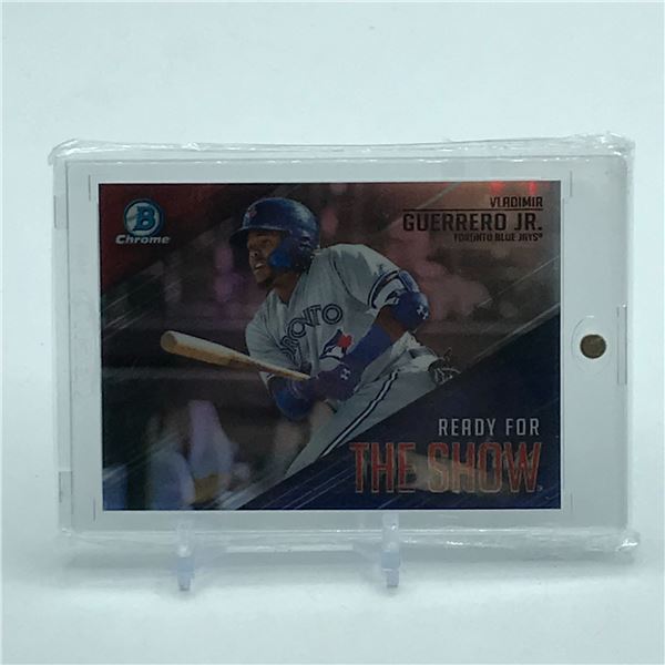 2019 BOWMAN PLATINUM VLADIMIR GUERRERO JR ROOKIE CARD