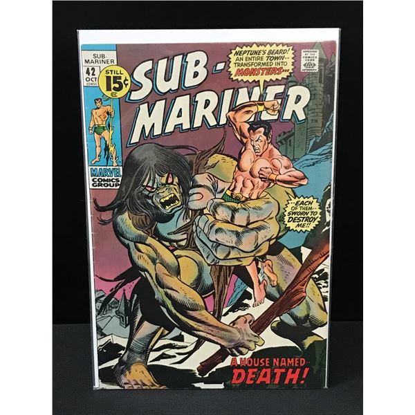 SUB MARINER #42- MARVEL COMICS