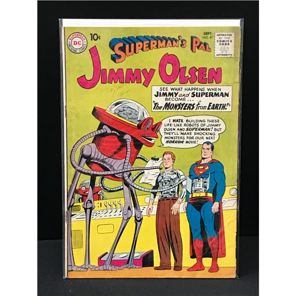 DC COMICS NO.47 SUPERMANS PAL JIMMY OLSEN