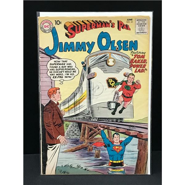 DC COMICS NO.45 SUPERMANS PAL JIMMY OLSEN