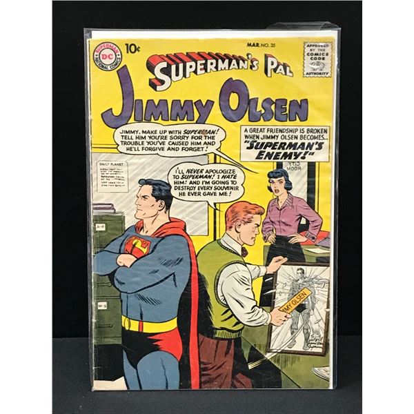 DC COMICS NO.35 SUPERMANS PAL JIMMY OLSEN