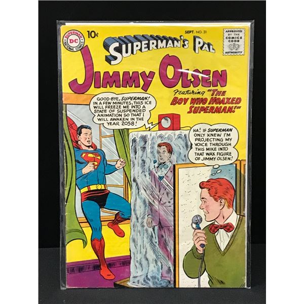 DC COMICS NO.31 SUPERMANS PAL JIMMY OLSEN