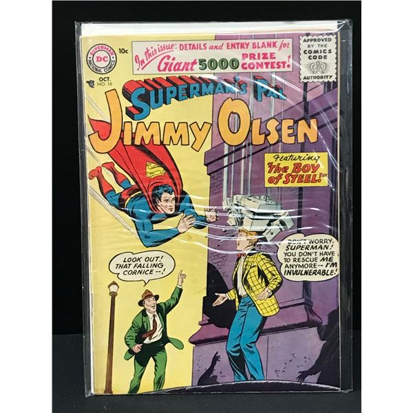 DC COMICS NO.16 SUPERMANS PAL JIMMY OLSEN