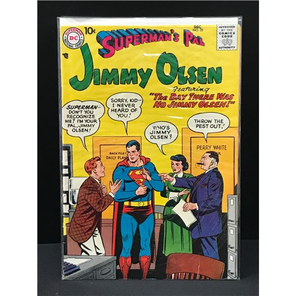 DC COMICS NO.25 SUPERMANS PAL JIMMY OLSEN