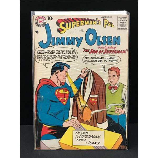 DC COMICS NO.30 SUPERMANS PAL JIMMY OLSEN