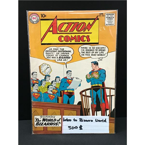 DC COMICS NO.263 ACTION COMICS
