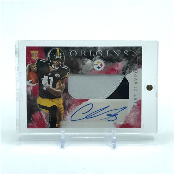 PANINI CHASE CLAYPOOL SIGNED ROOKIE GEM PATCH CARD 31/99