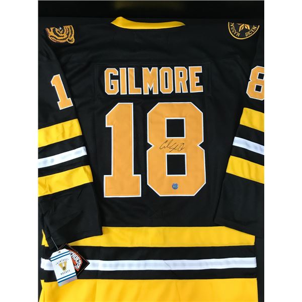 ADAM SANDLER SIGNED HAPPY GILMORE BRUINS JERSEY - KB COA