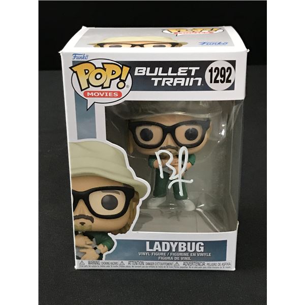 BRAD PITT SIGNED LADYBUG FUNKO POP - KB COA