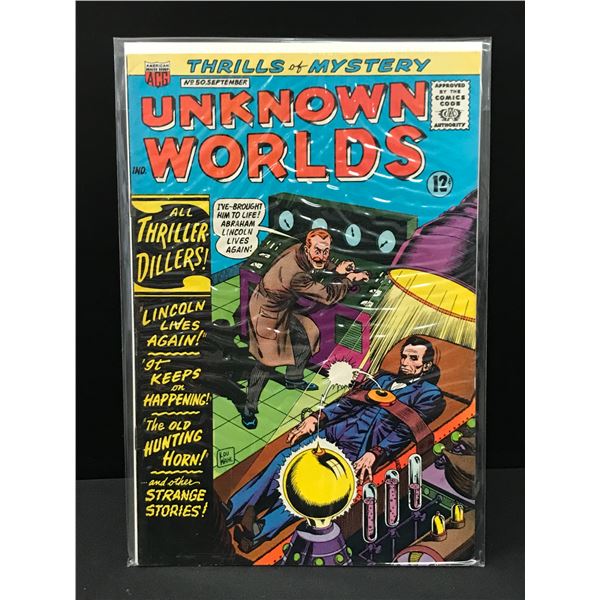 ACG COMICS NO.50 UNKNOWN WORLDS