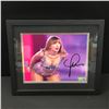 Image 1 : TAYLOR SWIFT SIGNED AND FRAMED 8X10 - KB COA