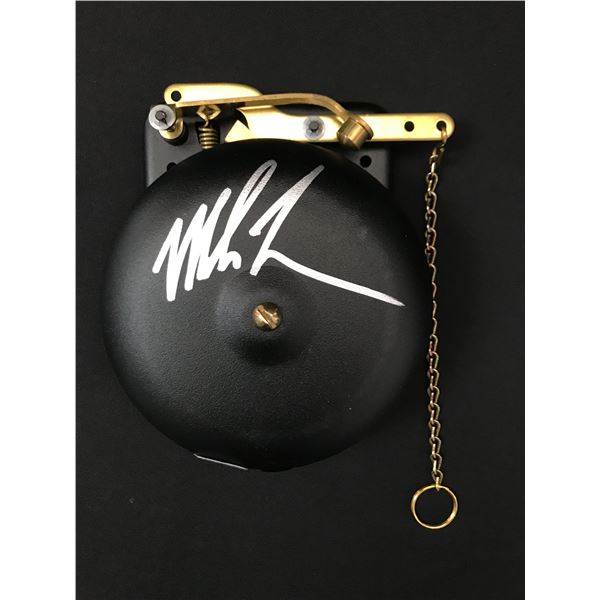 MIKE TYSON SIGNED BOXING RINGSIDE BELL - WWOC COA