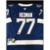 Image 1 : VICTOR HEDMAN SIGNED TAMPA BAY LIGHTENING HOCKEY JERSEY - CENTER ICE COA
