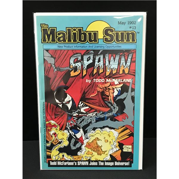 BIG KEY THE MALIBU SUN SPAWN NO.13 (1ST APPEARANCE SPAWN TODD MCFARLANE)