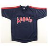 Image 3 : REGGIE JACKSON SIGNED LOS ANGELES ANGELS BASEBALL JERSEY - JSA COA