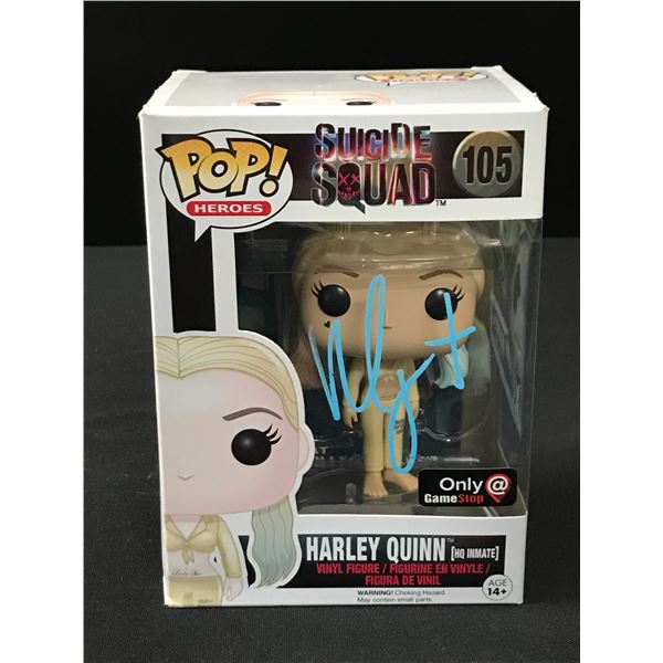 MARGOT ROBBIE SIGNED HARLEY QUINN FUNKO POP - KB COA