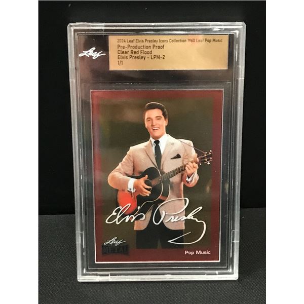 LEAF 2024 ELVIS PRESLEY PRE PRODUCTION PROOF 1/1