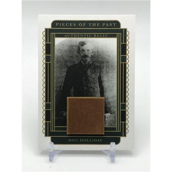 KEEPSAKE PIECES OF THE PAST - DOC HOLLIDAY PATCH CARD