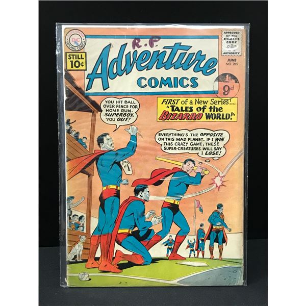 DC COMICS NO.285 ADVENTURE COMICS