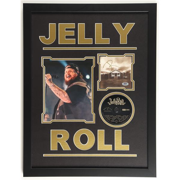 JELLY ROLL SIGNED AND FRAMED PRESENTATION PIECE - PSA COA