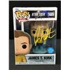 Image 1 : WILLIAM SHATNER SIGNED JAMES T KIRK FUNKO POP - WWOC COA