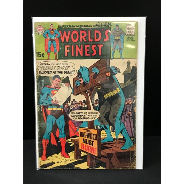 WORLD'S FINEST #186 - DC COMICS