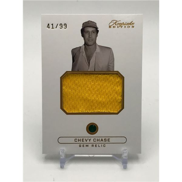 CHEVY CHASE GEM RELIC PATCH CARD KEEPSAKE EDITION 41/99