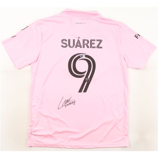 LUIS SUAREZ SIGNED JERSEY - BECKETT COA