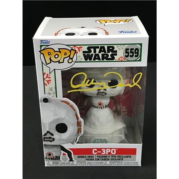 ANTHONY DANIELS SIGNED FUNKO POP! WWOC COA