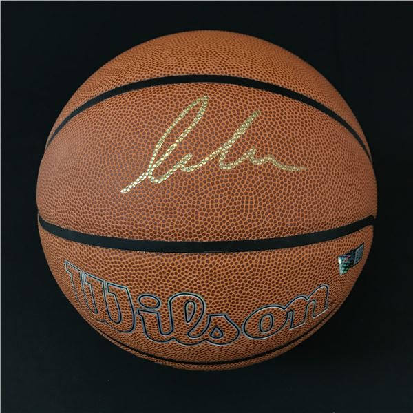 LUKA DONCIC SIGNED BASKETBALL - ACE COA