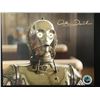 Image 1 : ANTHONY DANIELS SIGNED STAR WARS C3P0 8X10 - WWOC COA