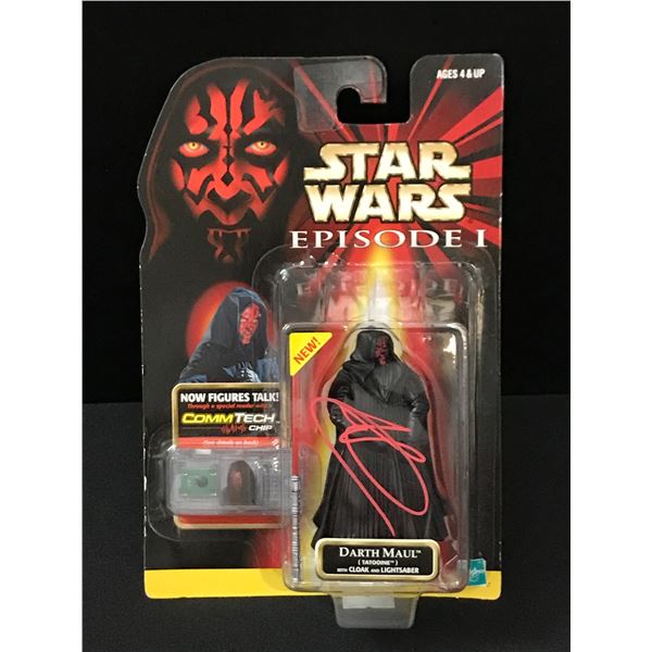 RAY PARK SIGNED STAR WARS DARTH MAUL ACTION FIGURE - BECKETT COA
